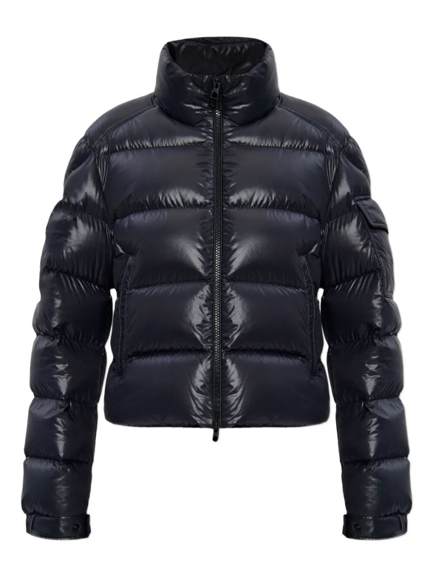 Moncler Petra Short Puffer Jacket In Black