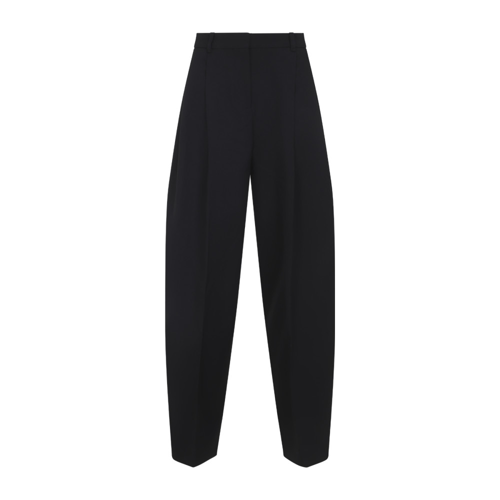 Jacquemus Women Le Pantalon Ovalo Trousers In Black