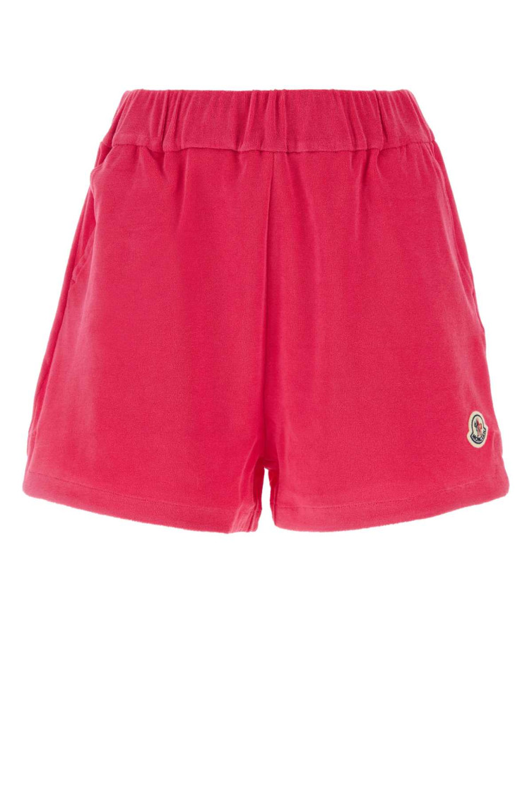 ショートパンツ MONCLER Fuchsia Chenille Shorts Moncler Fuchsia chenille shorts for Women Online USA at