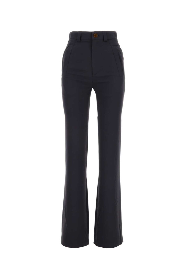 Vivienne Westwood 'ray' Trousers In Recycled Cady In Navy Blue