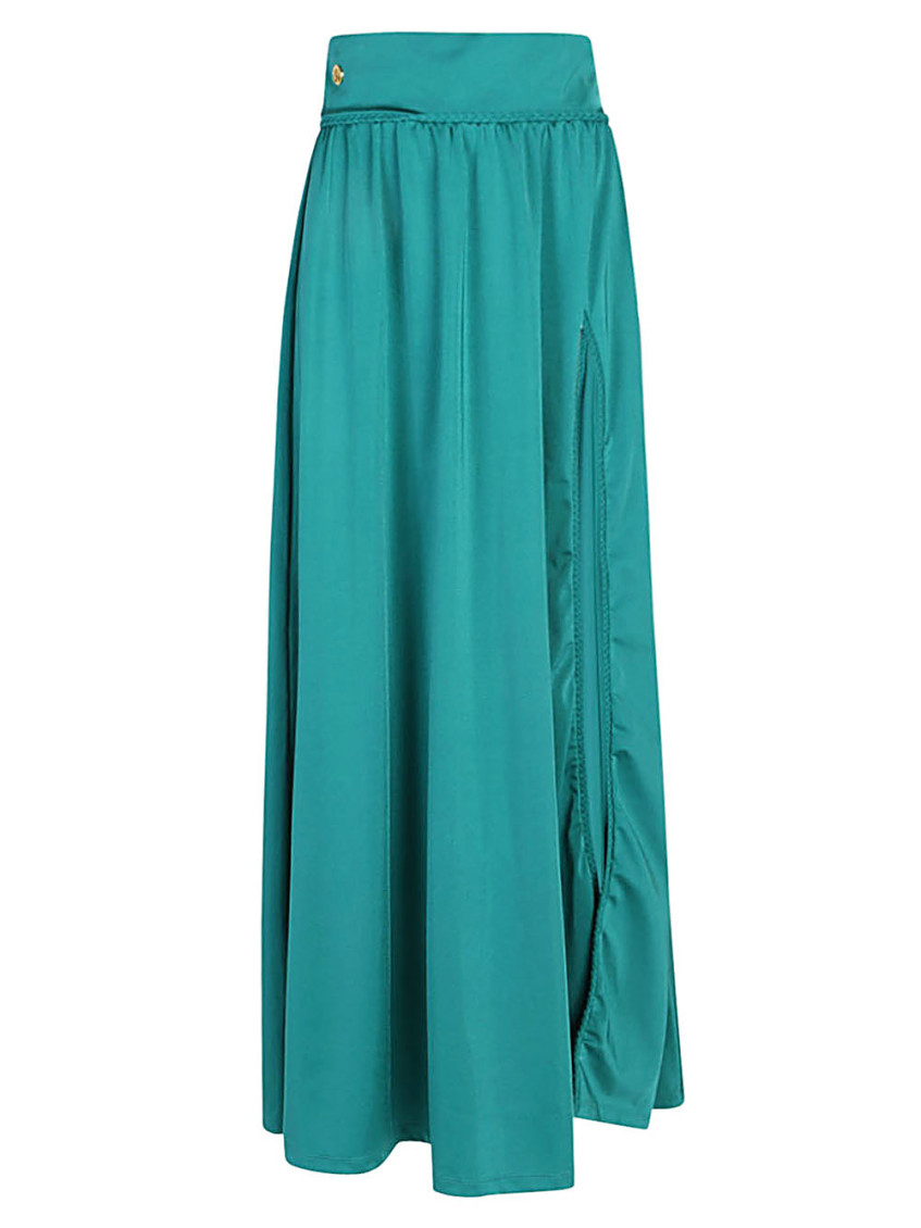 Virginia Varinelli Portofino Midi Skirt In Green