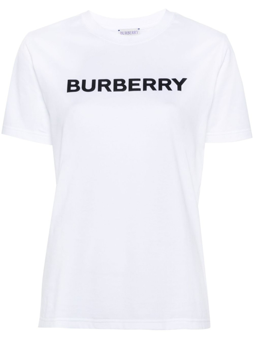 Burberry Regular Logo T-shirt In White