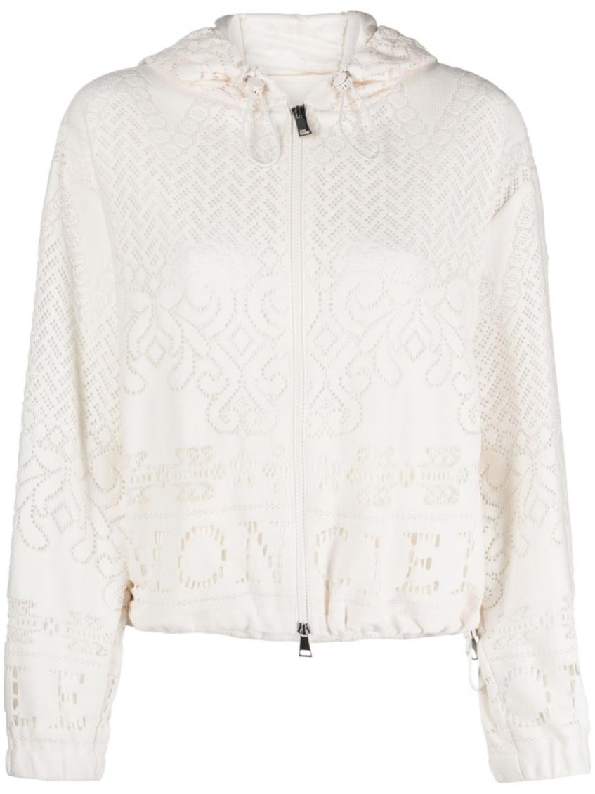 Moncler White Sebaste Jacket In White