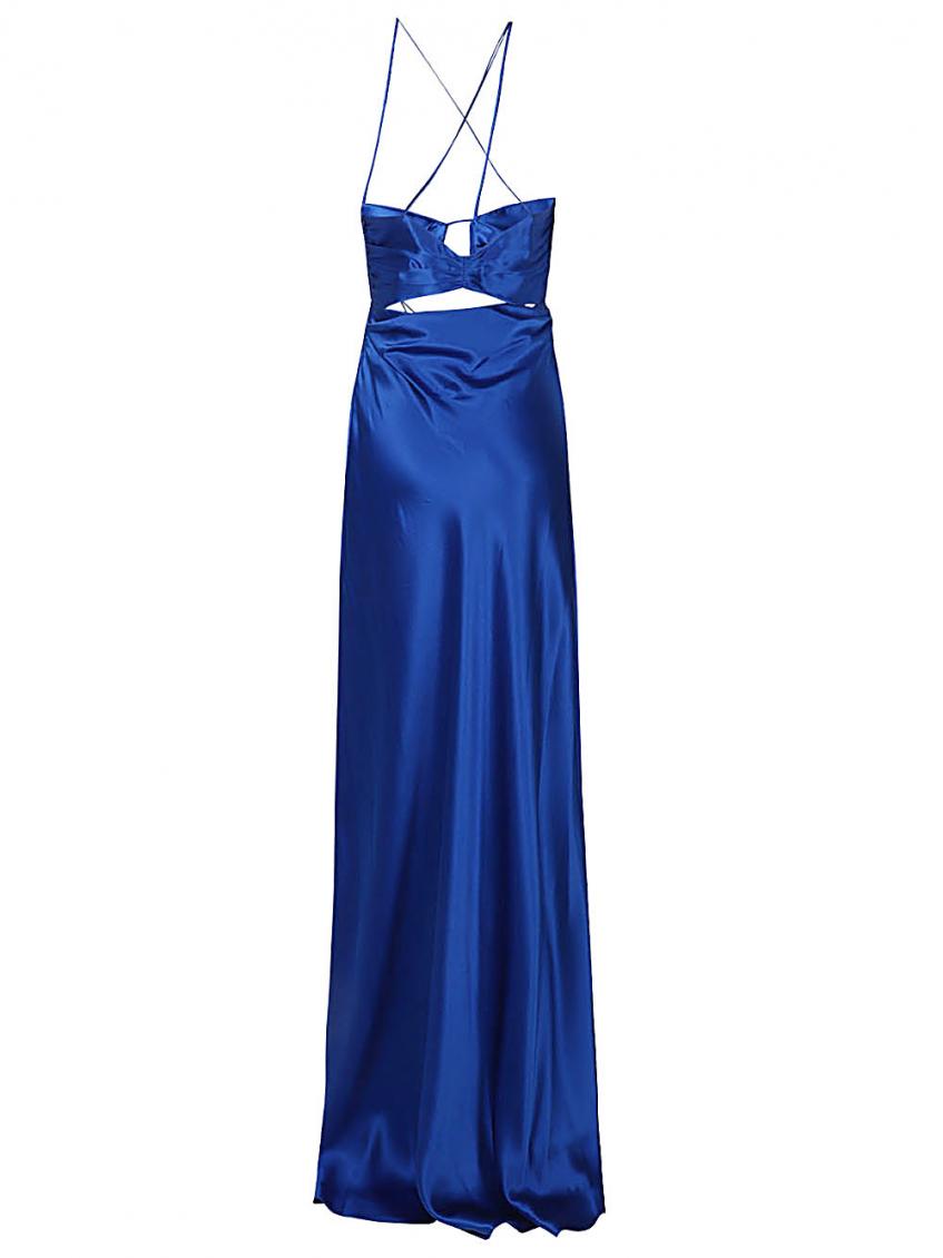 sachin and babi light blue dress The Sei Blue Asymmetric Silk Long Dress for Women Online India at  Darveys.com