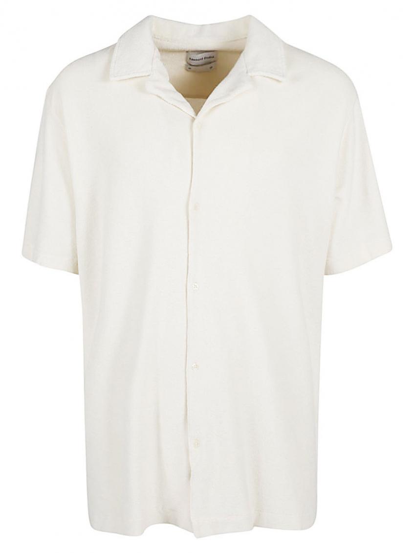 Edmmond Studios White Short Sleeves Shirt In White