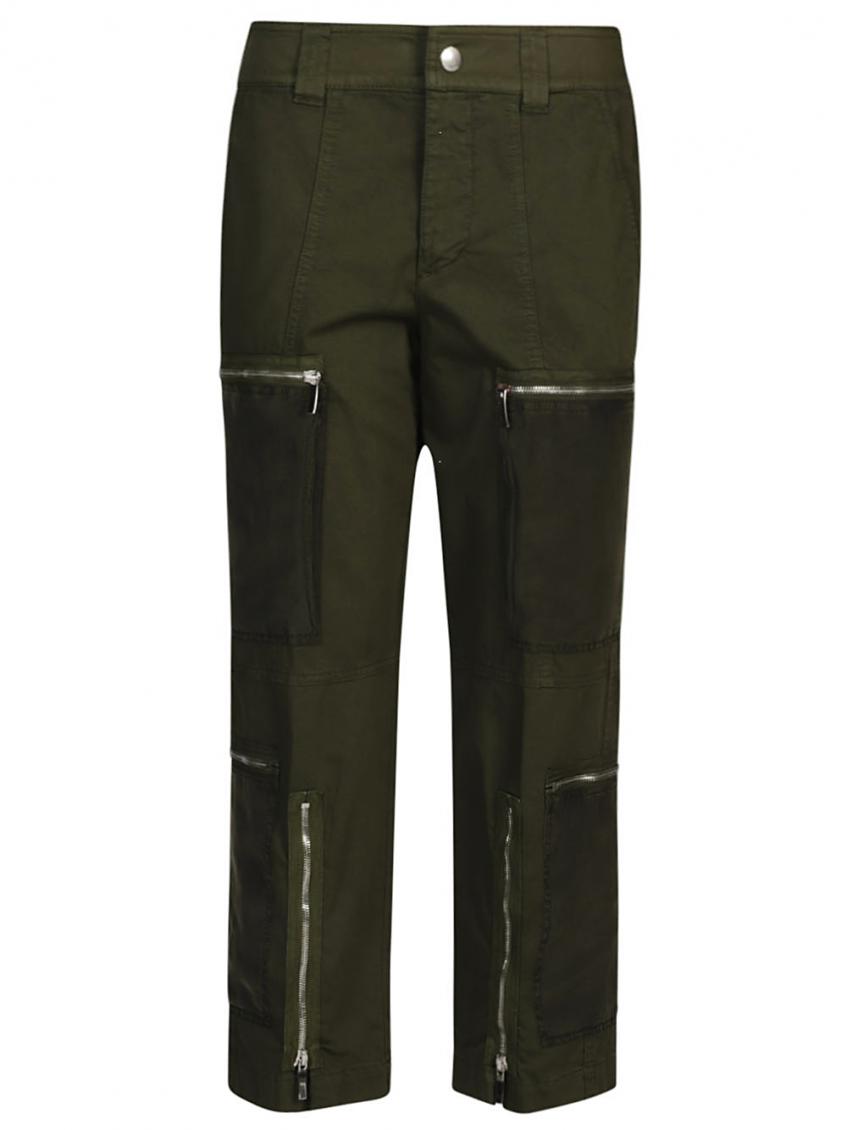 Seafarer Delta Zipped Trousers In Olive