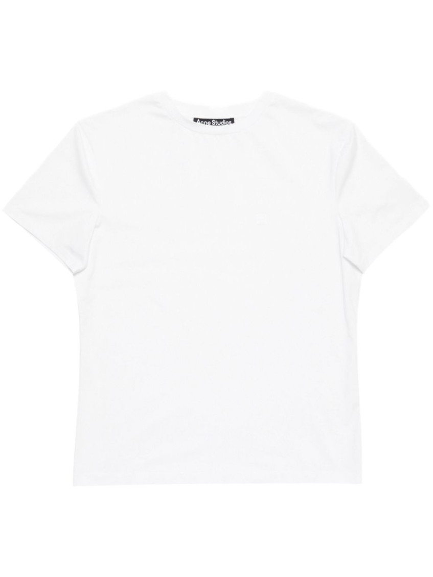 Acne Studios Men T-shirt In Cotone Con Logo In Multi