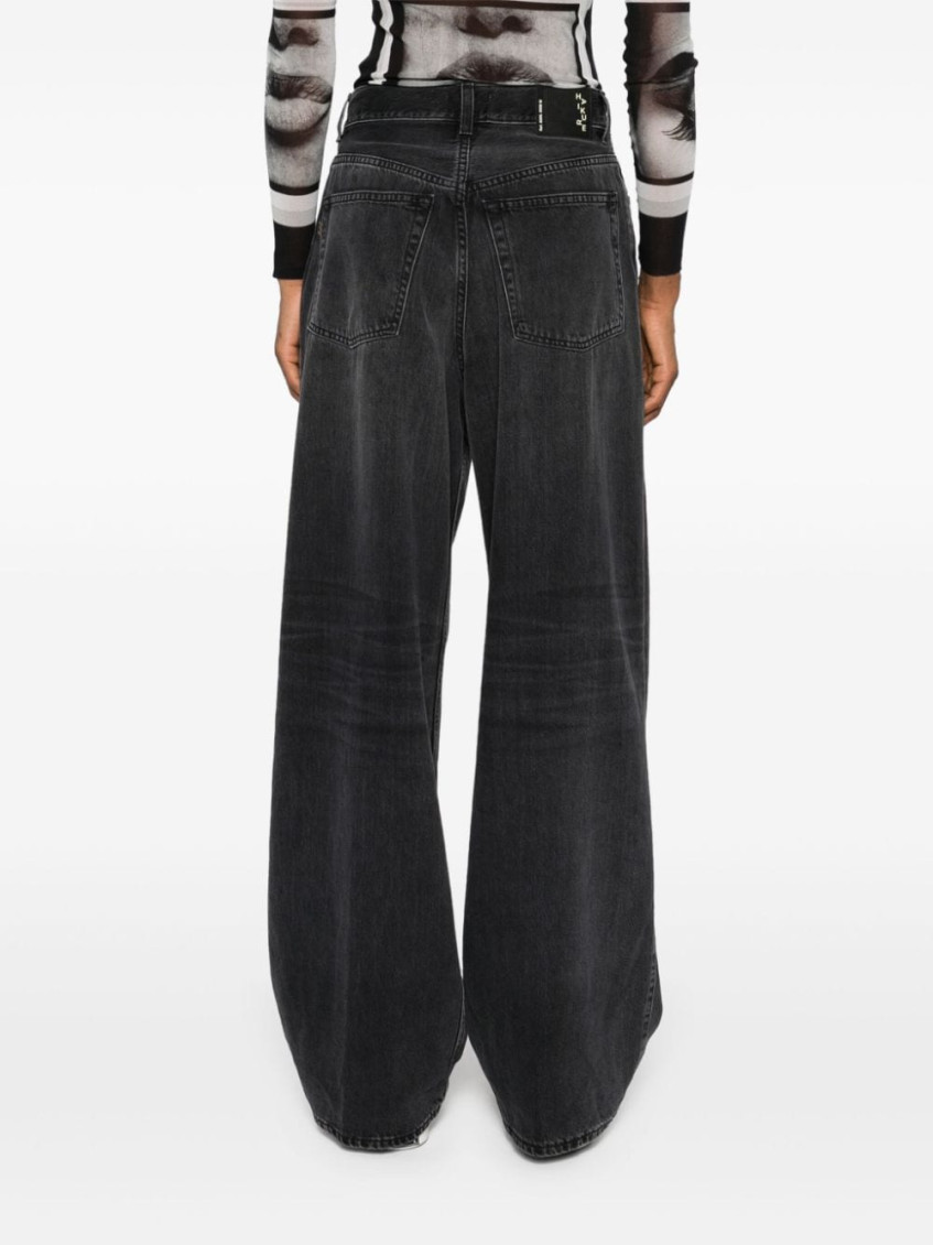 ボトムスその他 HAIKURE Wide Candy black denim jeans HAIKURE Candy Black Tencel Jeans | Shopbop