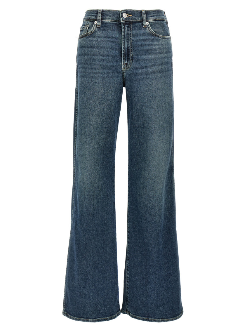 7 For All Mankind Bootcut Jeans Blue In Blue
