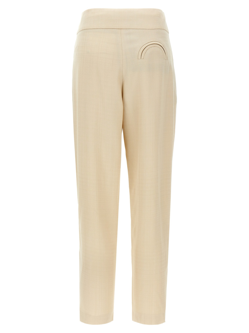 パンツ BLAZE MILANO SS25 'Sheena Basque' pants (PTBPA01SEE J001) Blaze Milano Pink Sheena Basque pants for Women Online USA