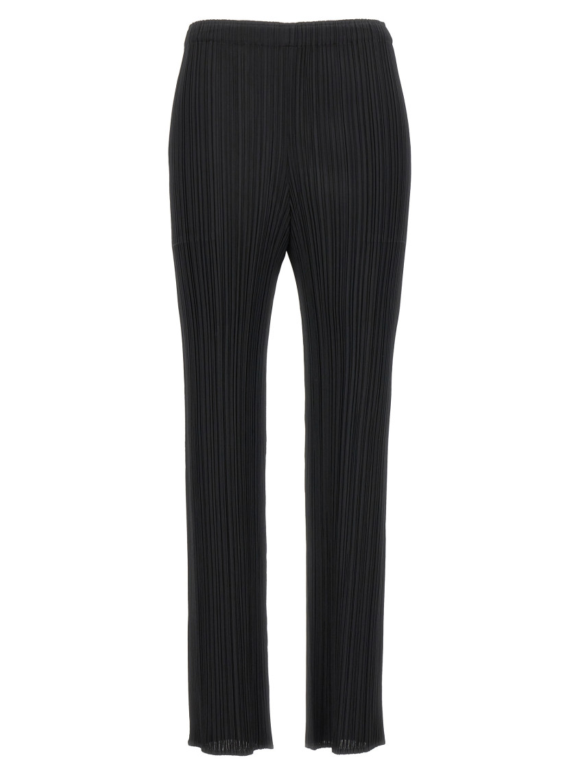 Shop Issey Miyake Black Monthly Colors Pants