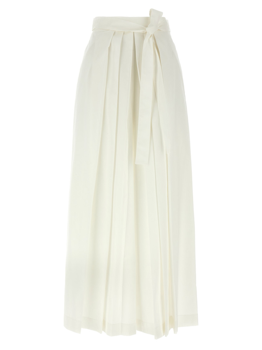 Fabiana Filippi Wide Range Of Trousers Pants In White