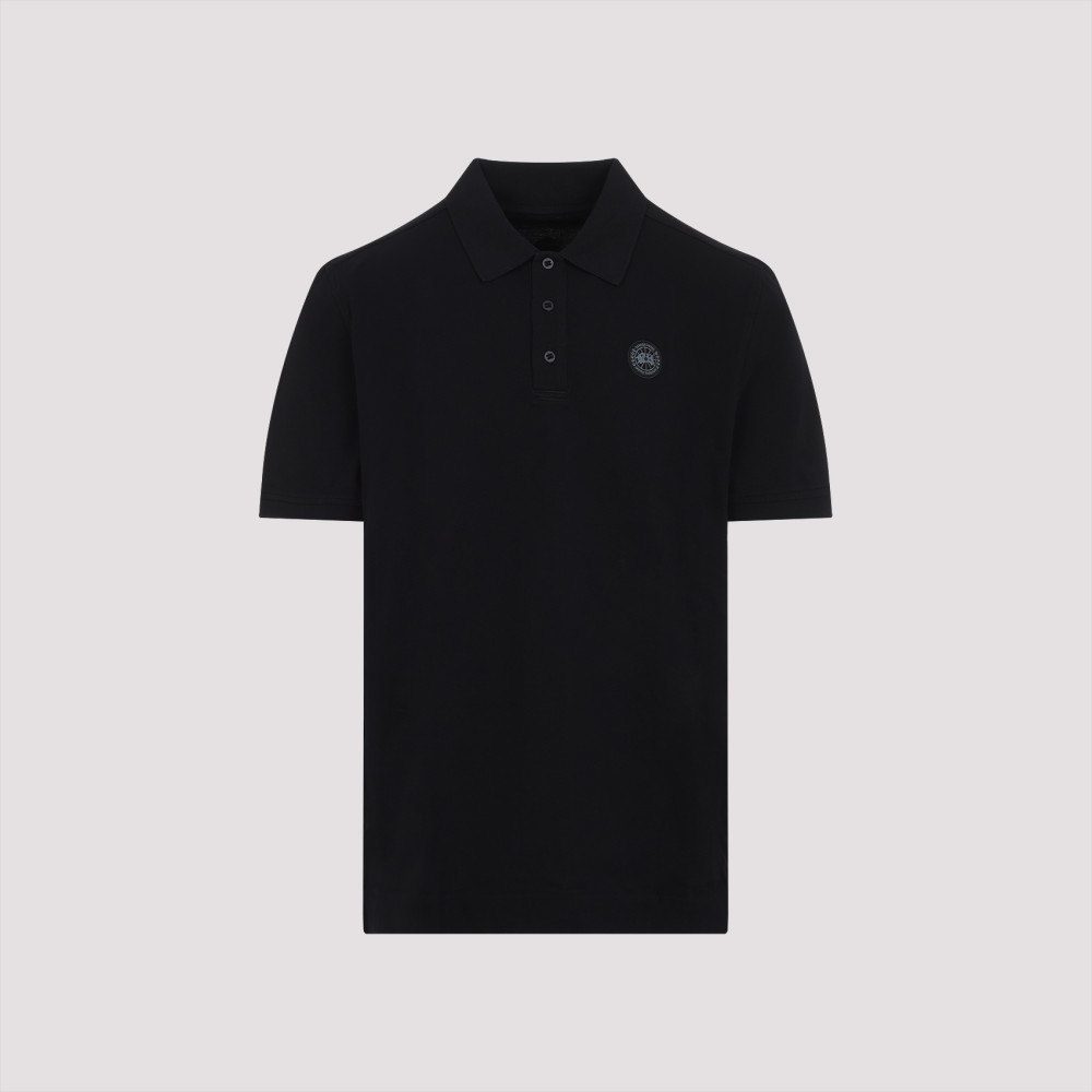 Shop Canada Goose Black Beckley Polo