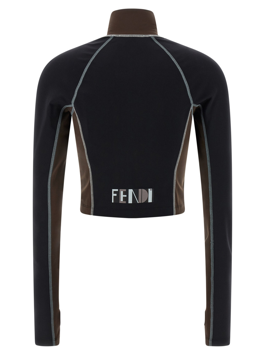 Fendi Multicolor Color Block top for Women Online USA at Darveys.com