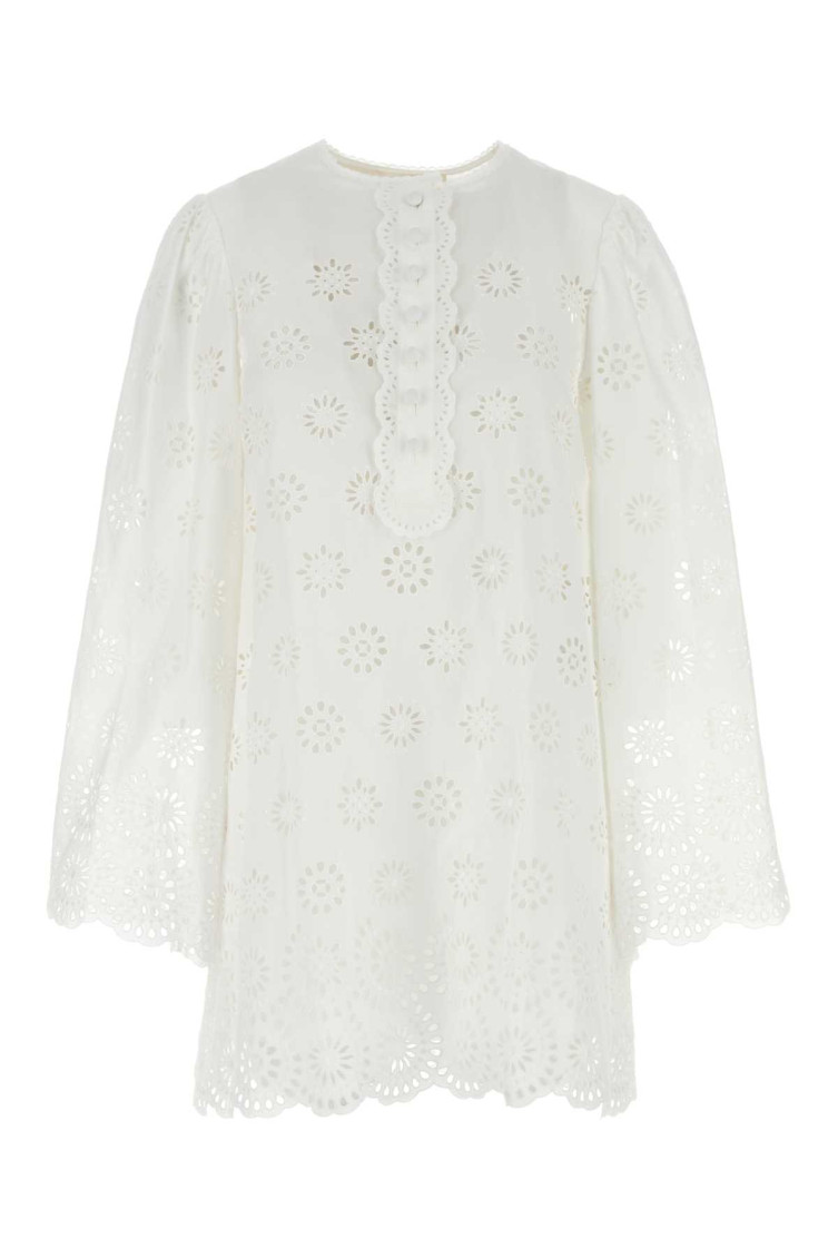 knee length dresses for ladies Nana Jacqueline Women's Chloe Dress - White