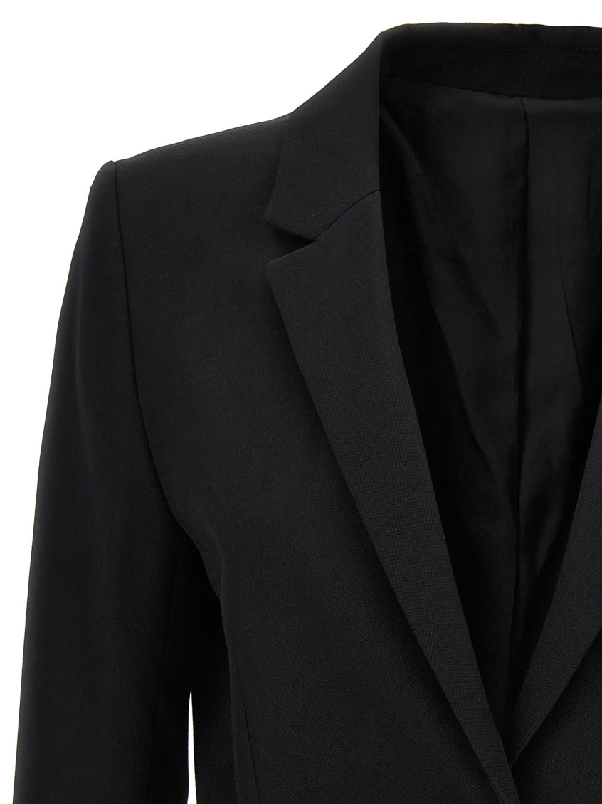 【関税込み】PACO RABANNE Single-breasted blazer Paco Rabanne Blazers Jackets Brown Silvery ref.156067 - Joli