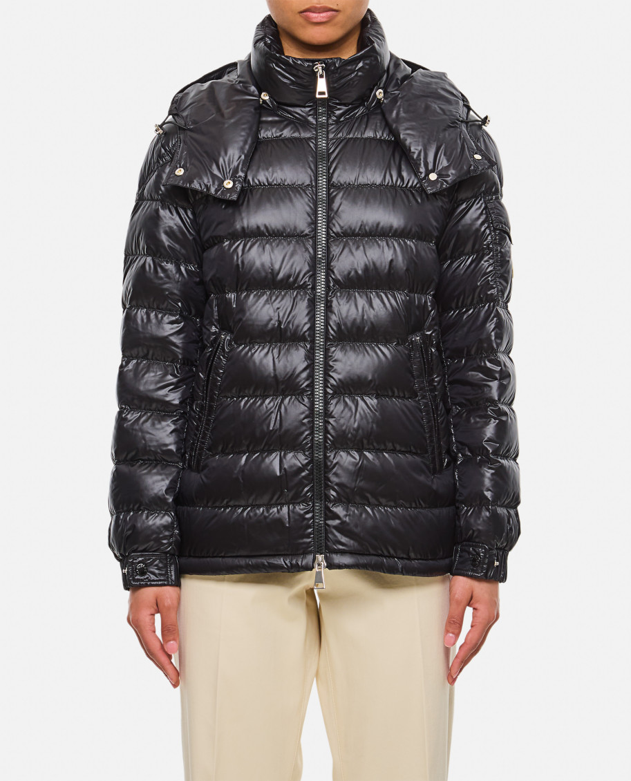 Shop Moncler Black Dalles Jacket