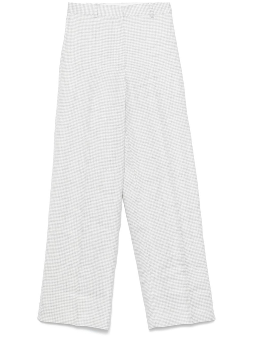 Shop Theory Grey Houndstooth Trousers