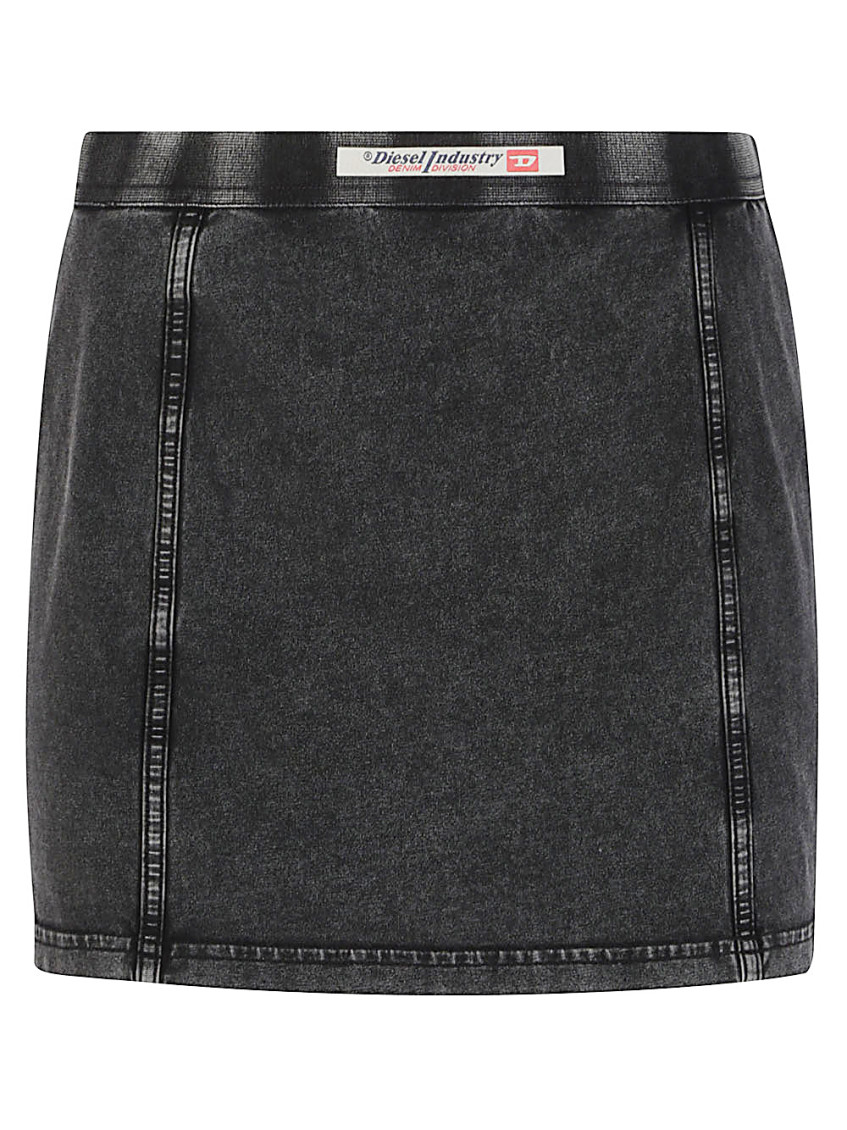 Diesel Skirts Blacks And Greys In Black