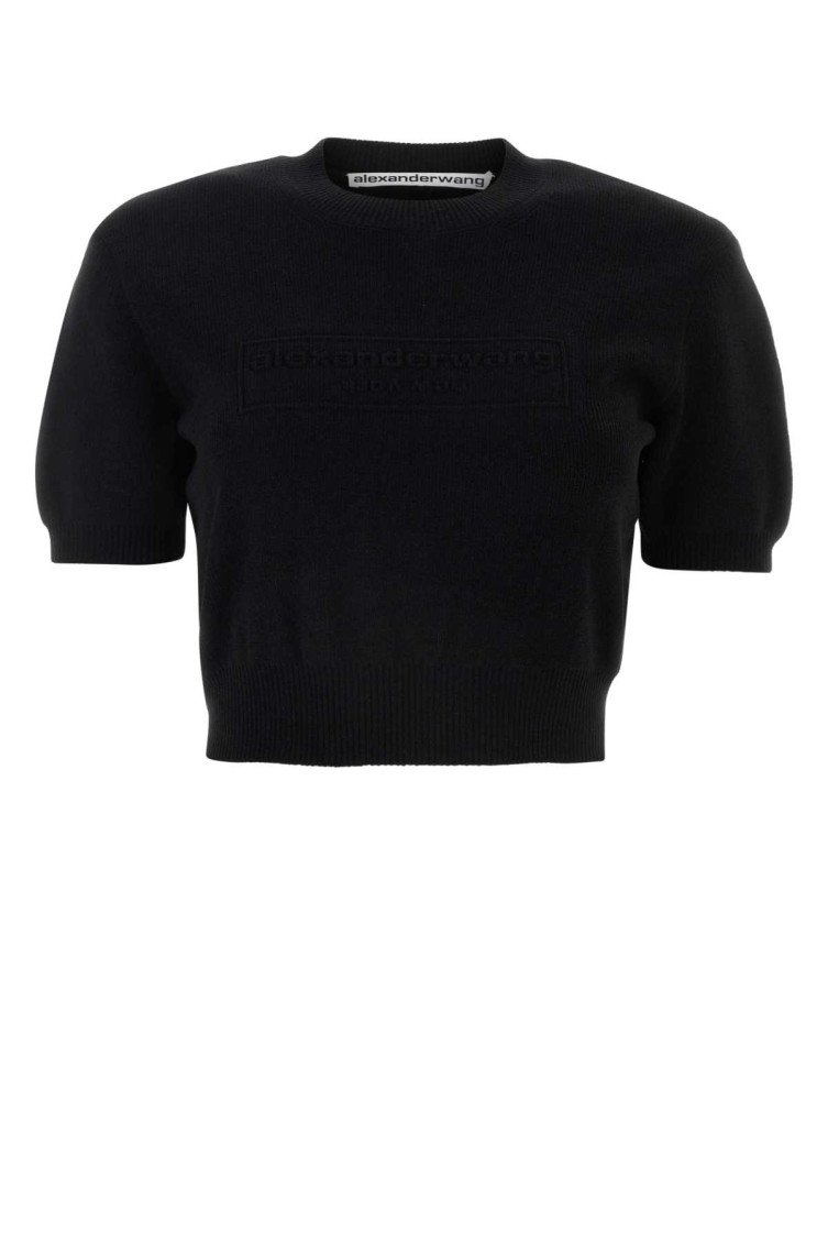 Alexander Wang T-shirt In Black