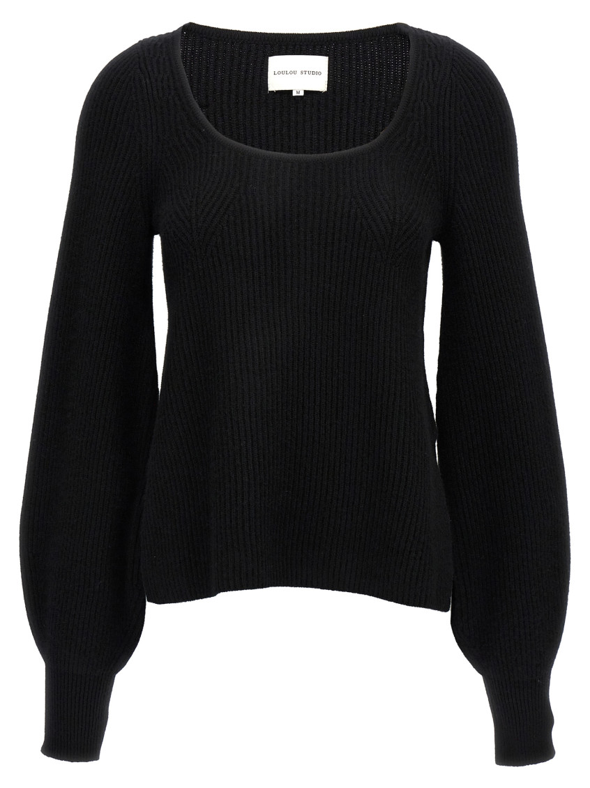 Loulou Studio Cardigan Lou Lou Studio Woman Color Black In Black