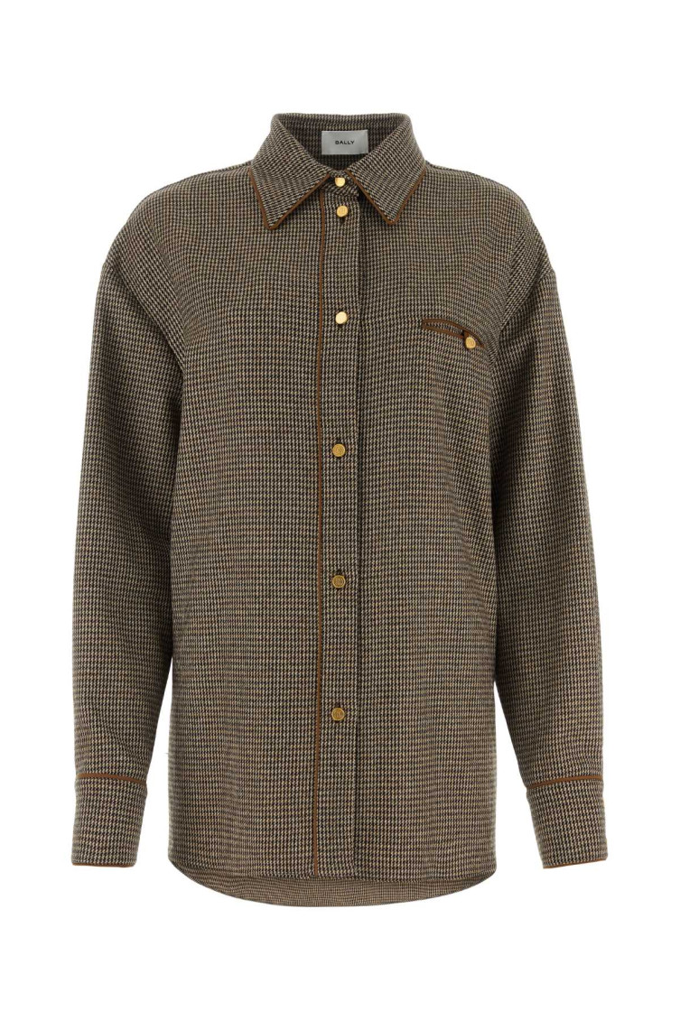 Bally Shirts In Brown