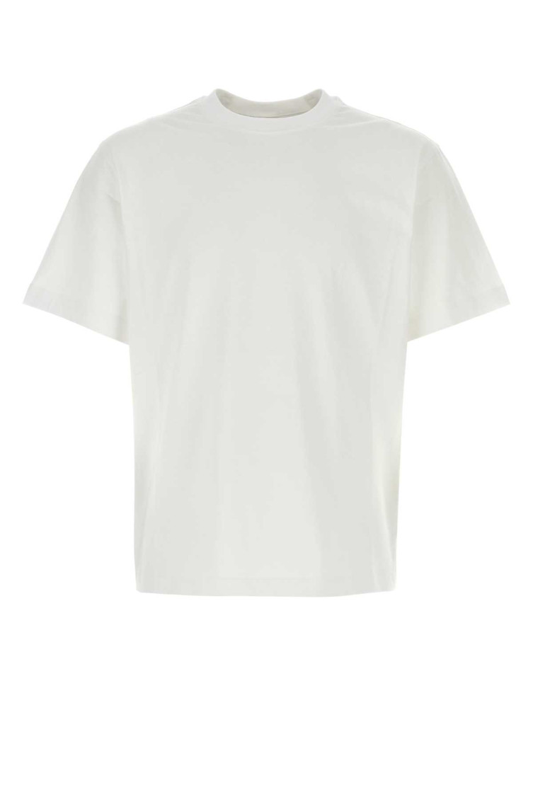 Burberry "ekd Embroidered T-shirt In White