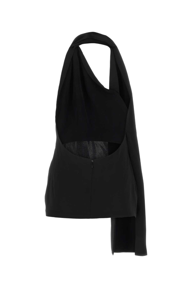 Loewe Black satin mini dress for Women Online USA at Darveys.com