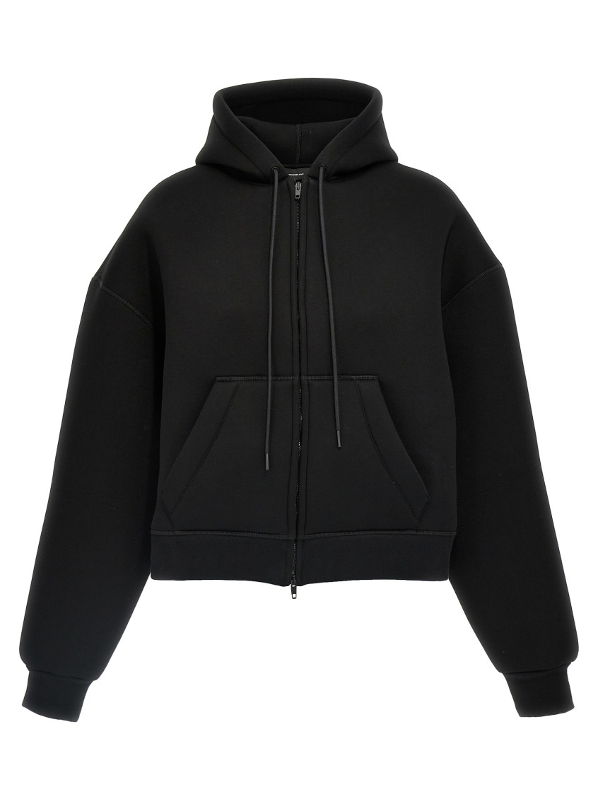 Wardrobe.nyc Black Bonded Hoodie