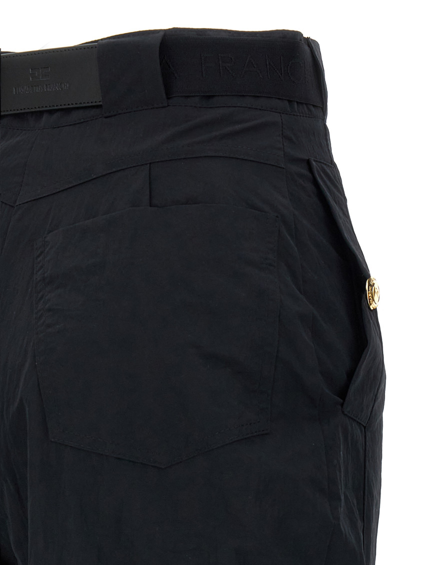 パンツ ELISABETTA FRANCHI Technical sailing pants Elisabetta Franchi Black Technical sailing pants for Women