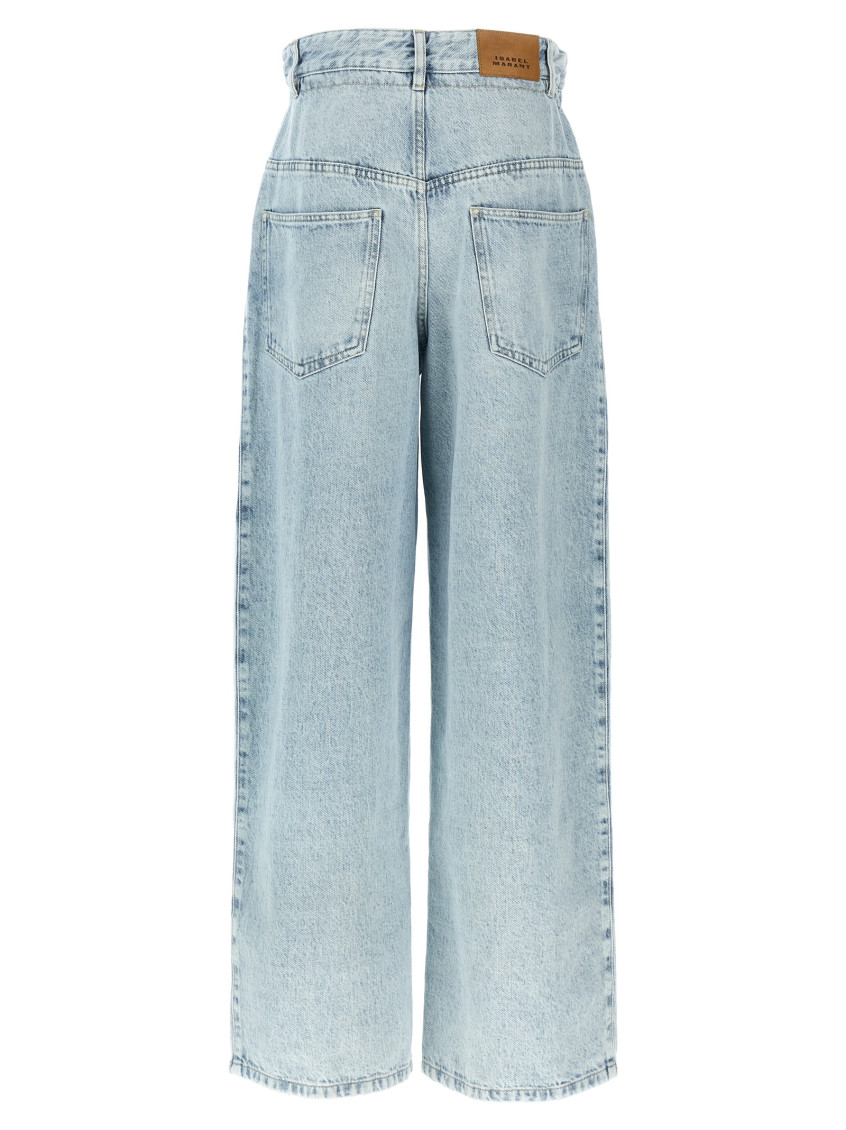 デニム・ジーパン MARANT ETOILE 'Rachelle' jeans Light Blue Blue Rachelle Jeans by Isabel Marant Etoile on Sale