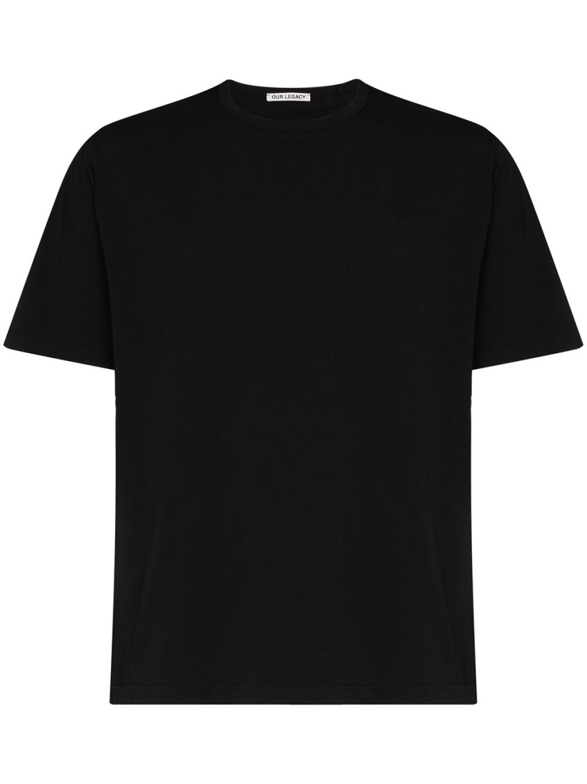 Our Legacy Black New Box T-shirt In Black