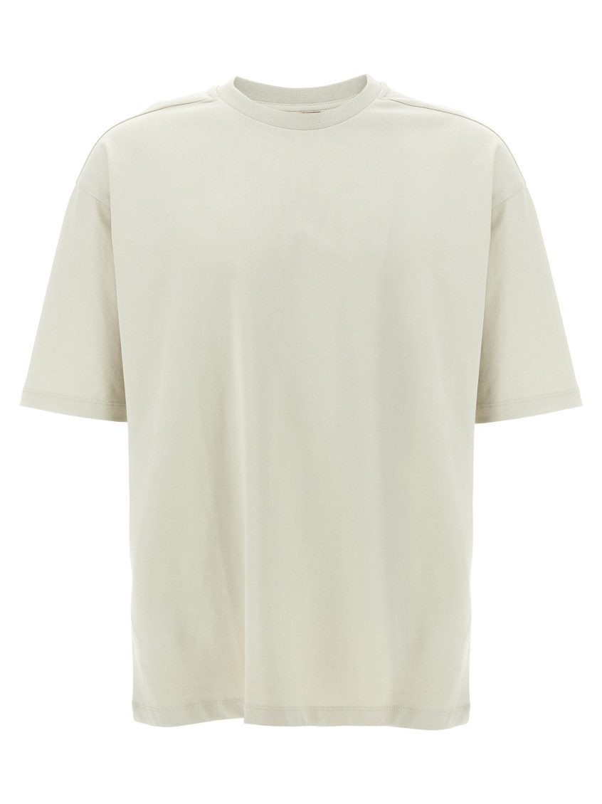 Thom Krom Beige Crew Neck T-shirt In Beige