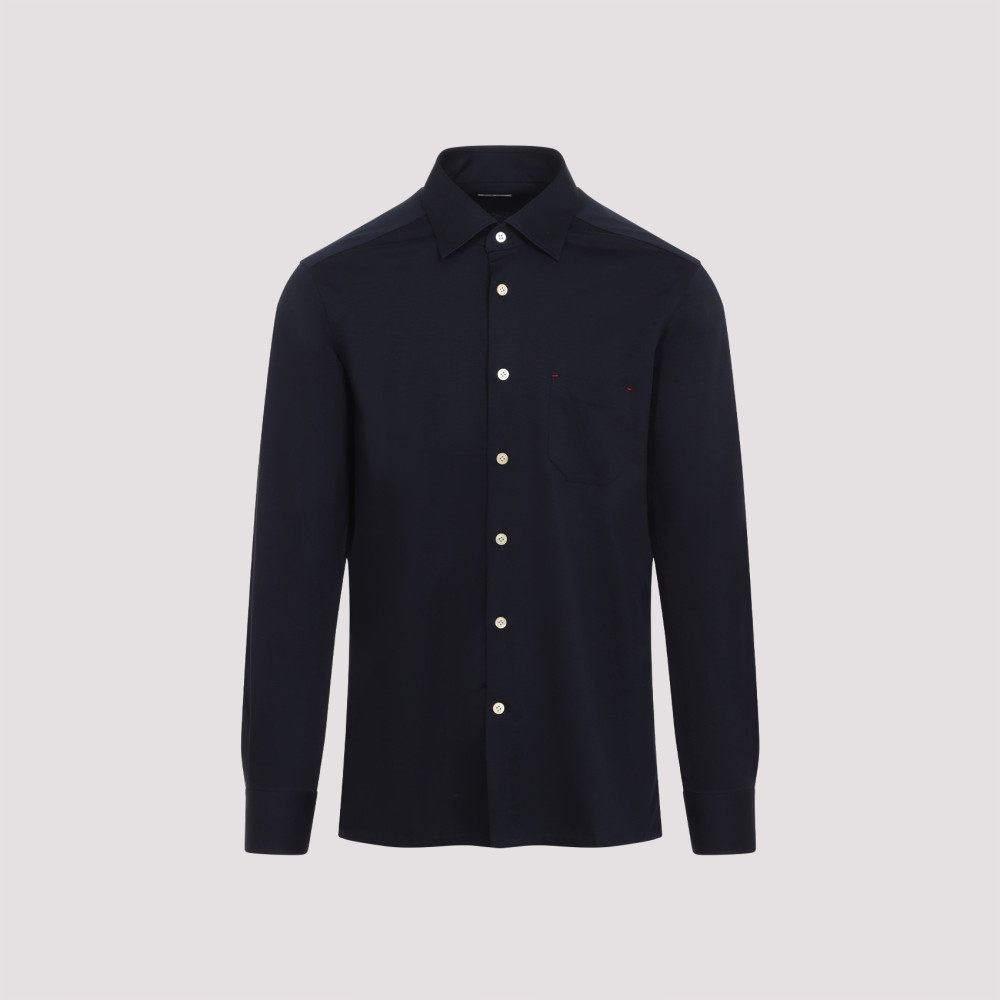 KITON BLUE NERANO SHIRT