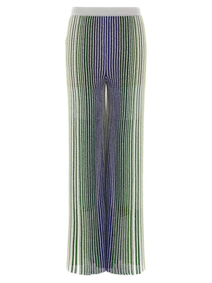 Missoni Women's Striped Wide-leg Trousers In Multicolor
