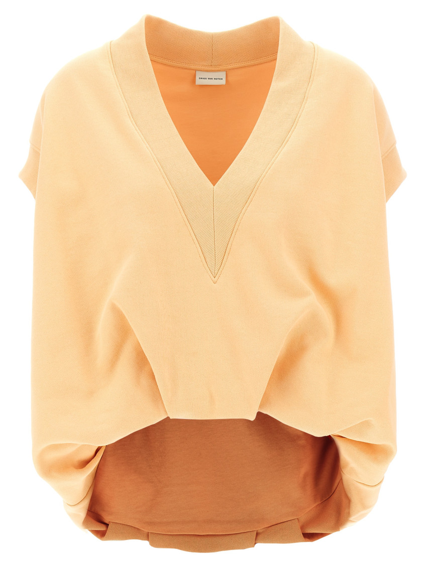 Shop Dries Van Noten Orange Hann Sweatshirt