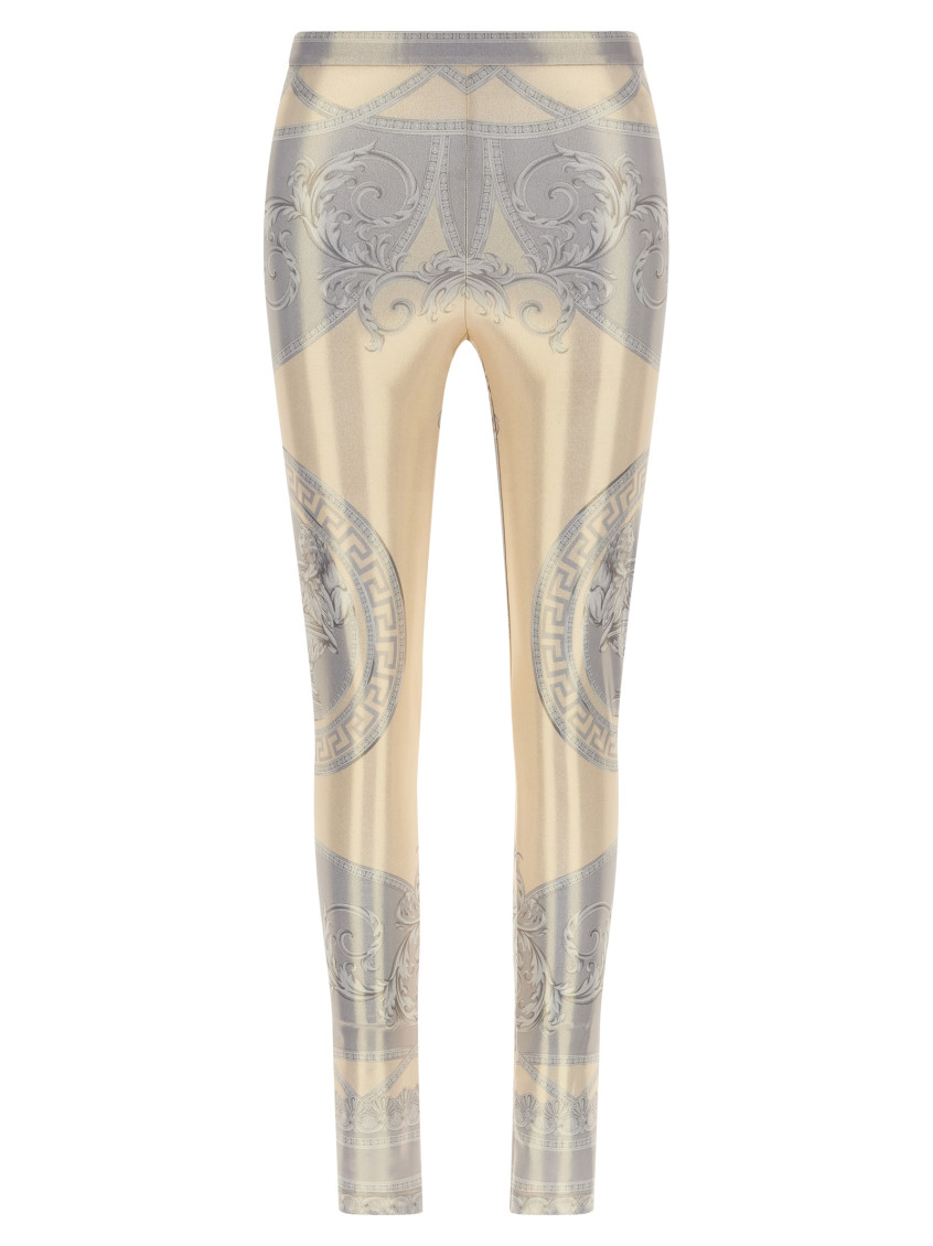 Versace La Coupe Des Dieux Leggings In Multicolor