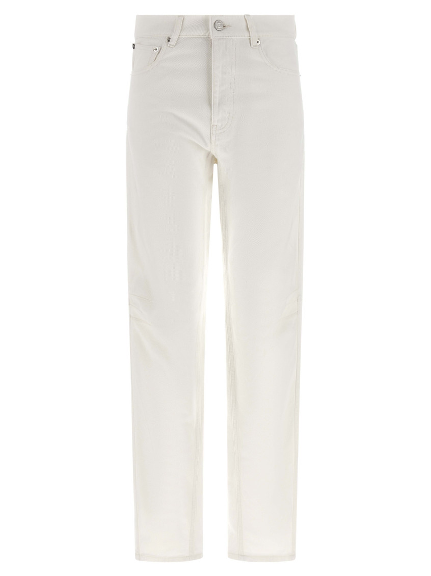 Coperni White Tapered Denim Jeans