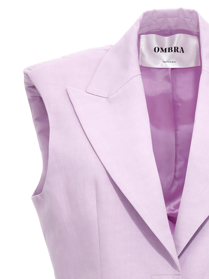Ombra Milano Light Purple Blazer Jacket for Women Online USA