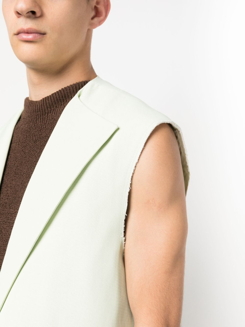 Cashmere sweater vest in grey - Jil Sander | Mytheresa