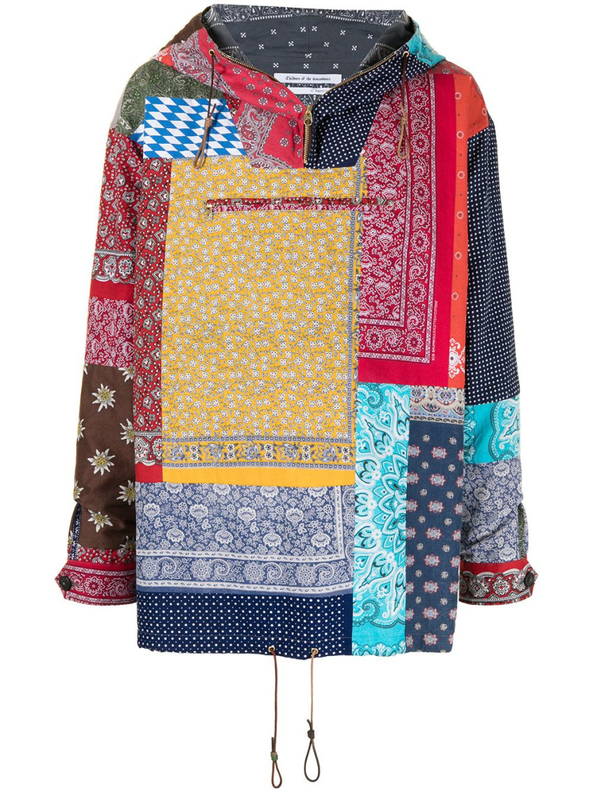 Childern Of The Discordance Multicolor Bandana Print Anorak Jacket In Multicolor