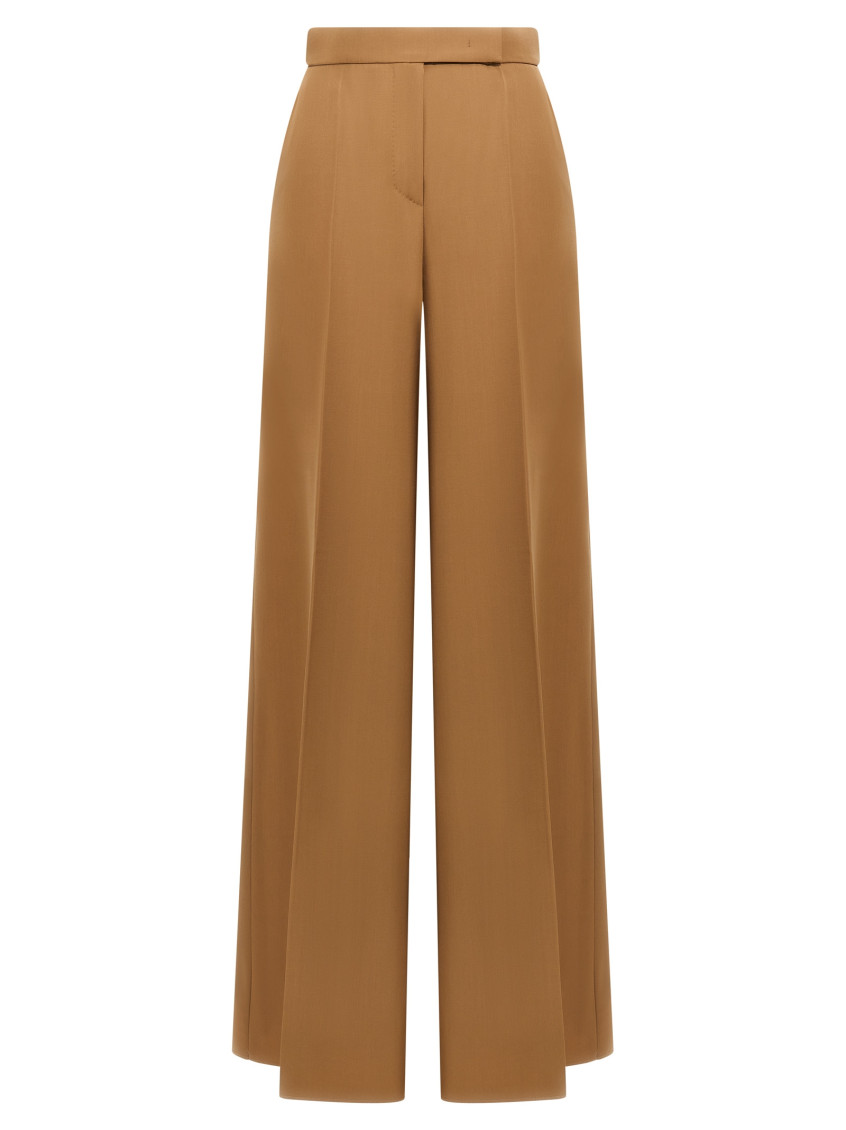Max Mara Women Brown Ninfa Palazzo Pants, 30 Luxury Pants For Women Darveys