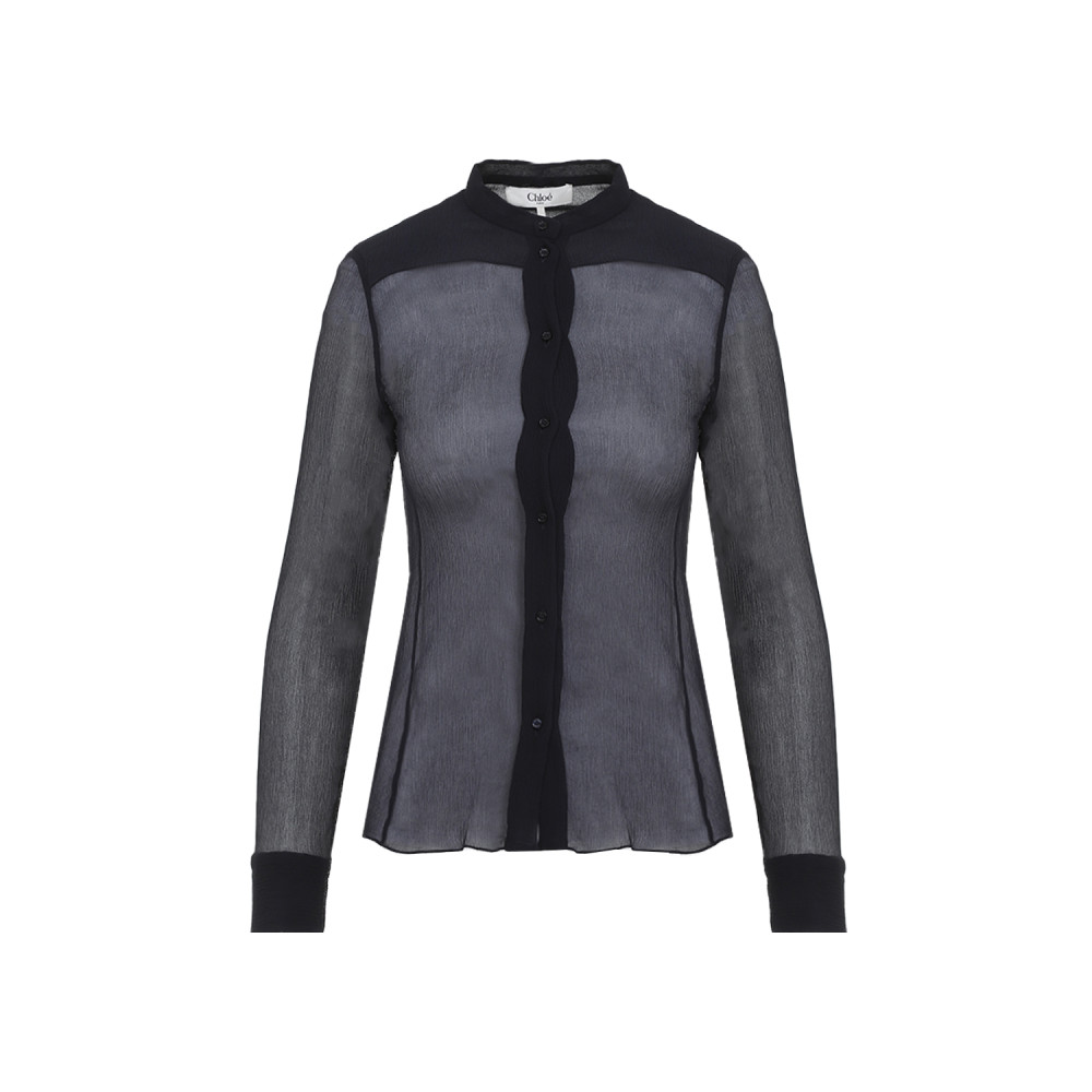 Chloé Shirts In Dark Blue