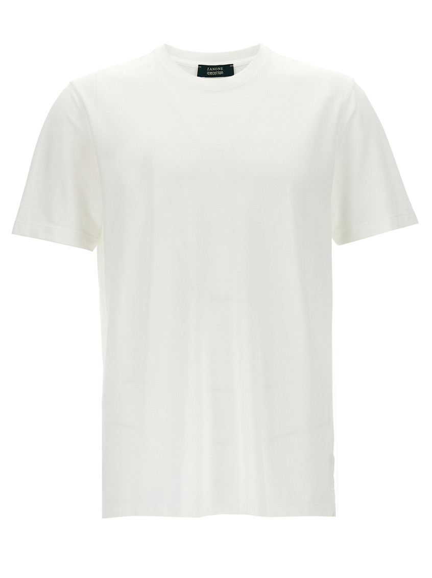 Zanone White Ice Cotton T-shirt