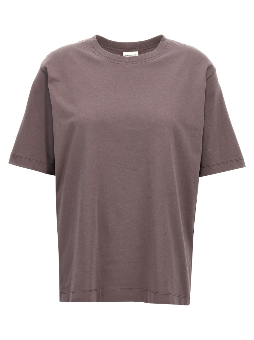 Shop Dries Van Noten Purple Heydu T-shirt