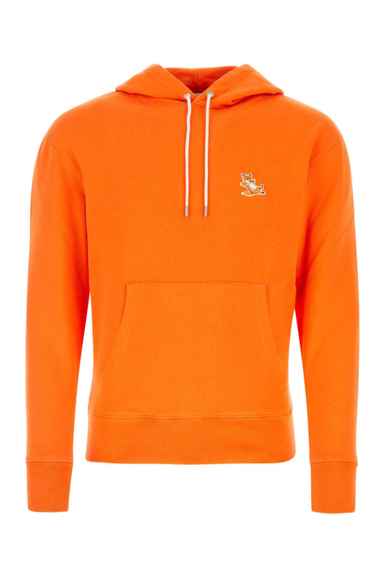 その他 MAISON KITSUNE Orange cotton sweatshirt Maison Kitsune Orange cotton sweatshirt for Men Online USA