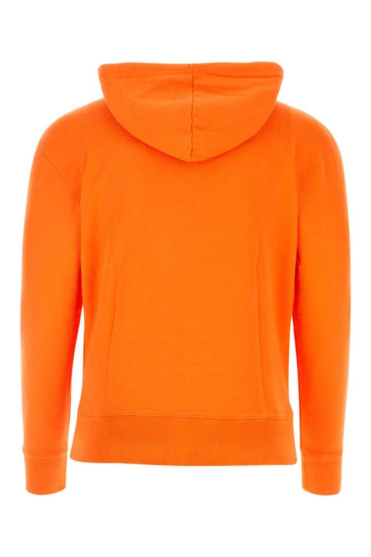 その他 MAISON KITSUNE Orange cotton sweatshirt Maison Kitsune Orange cotton sweatshirt for Men Online USA