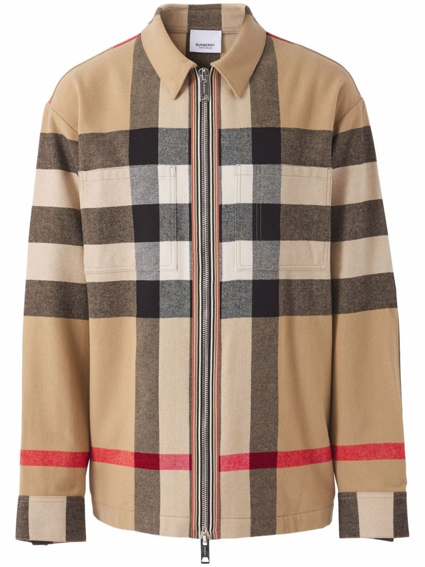 Burberry fashion wool shirt