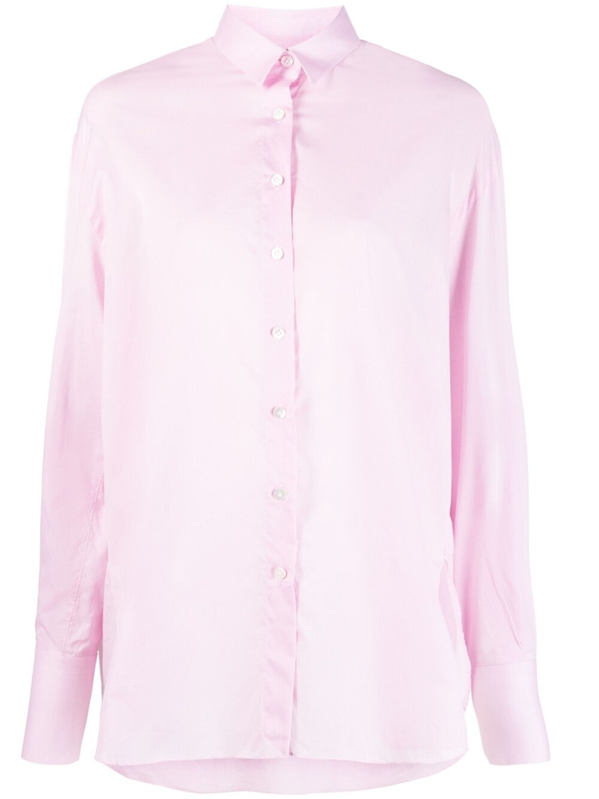 FINAMORE 1925 PINK COTTON SHIRT