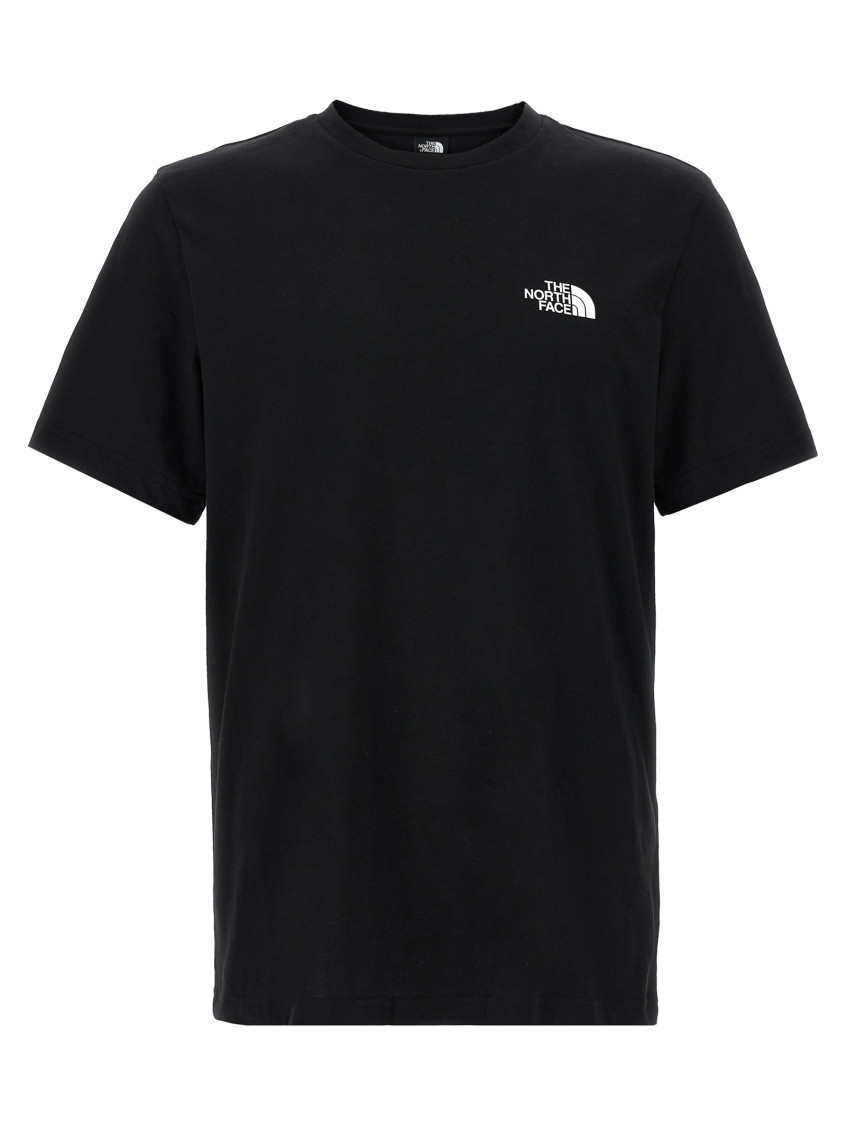 Shop The North Face Black Logo Print T-shirt